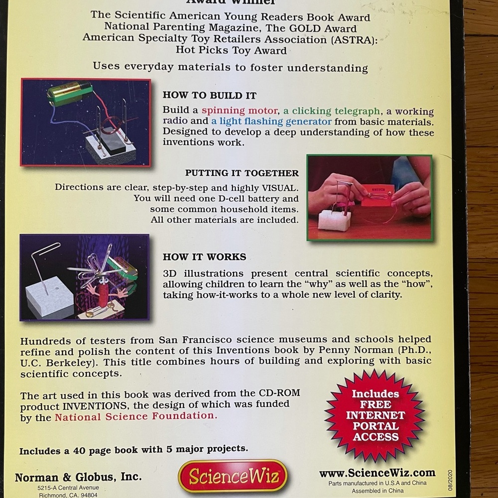 Children’s Invention Science Kit - Picture 3 of 3